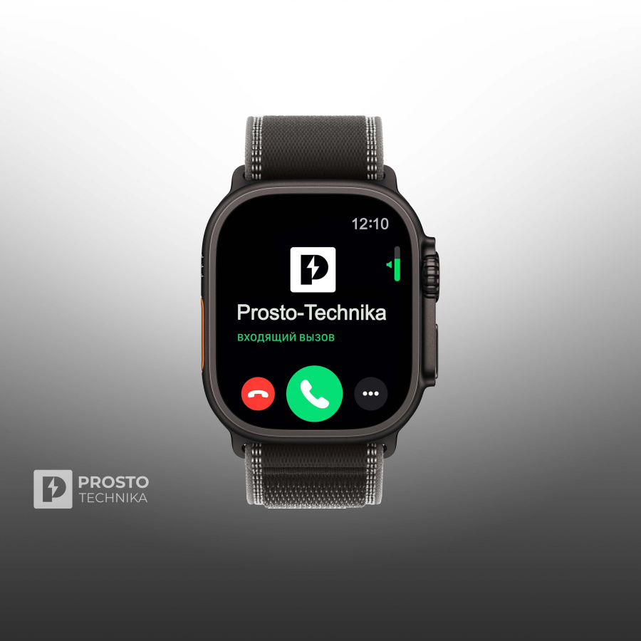 Умные часы Apple Watch Ultra 3 49 Black Black Charcoal Loop S/M